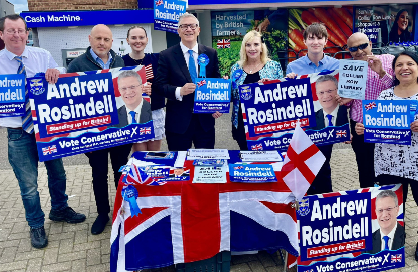 Rosindell Street Stall