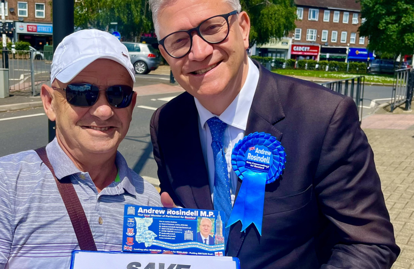 Rosindell Street Stall