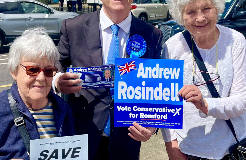 Rosindell Street Stall