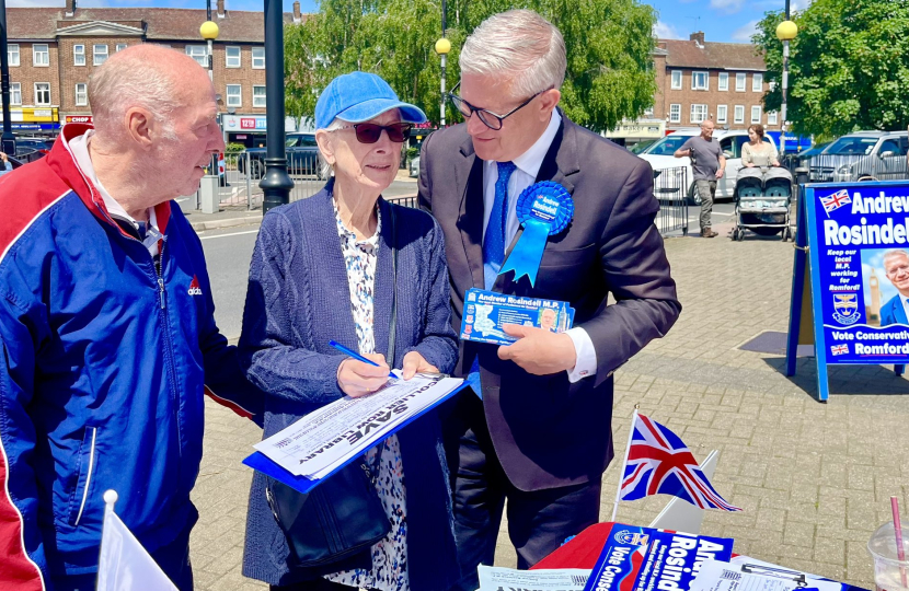 Rosindell Street Stall