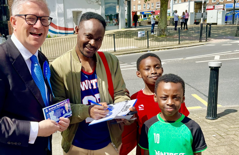 Rosindell Street Stall