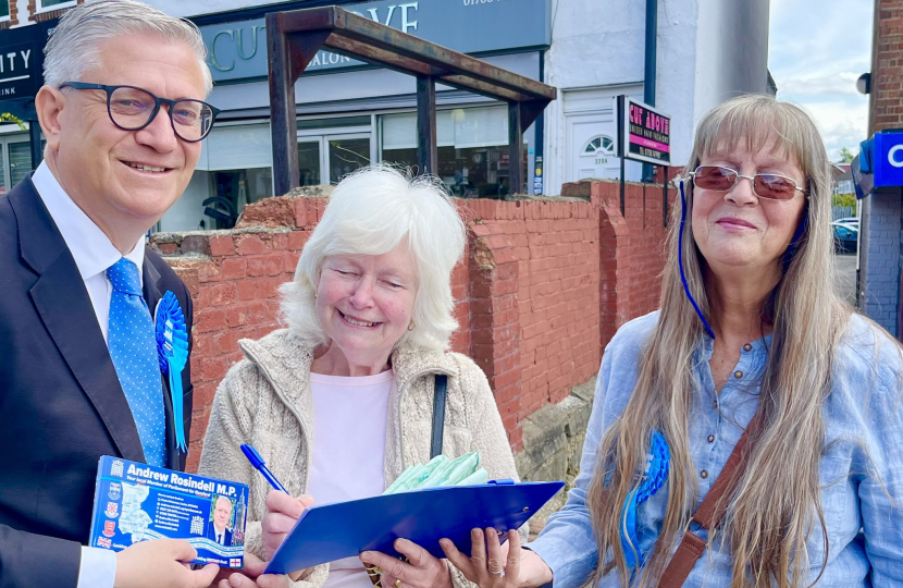 Rosindell Street Stall