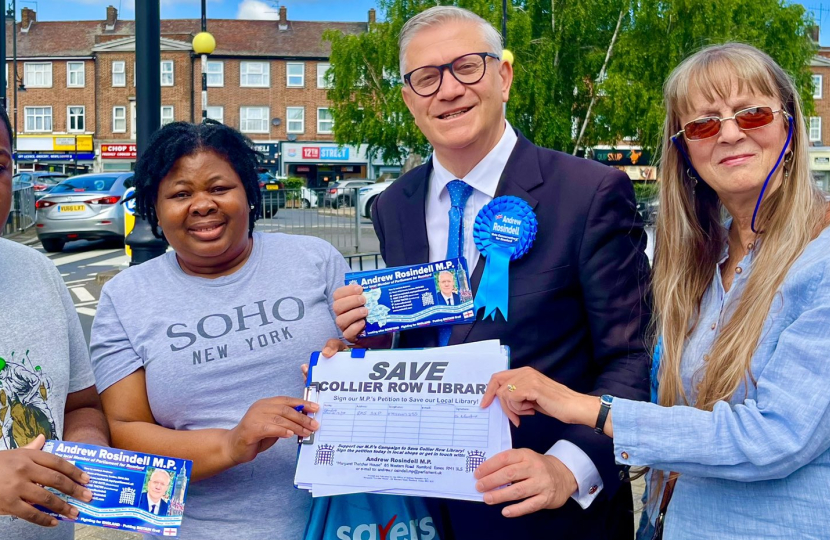 Rosindell Street Stall