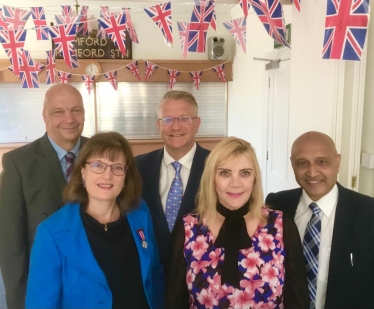 An image of Romford Conservatives' new Officers